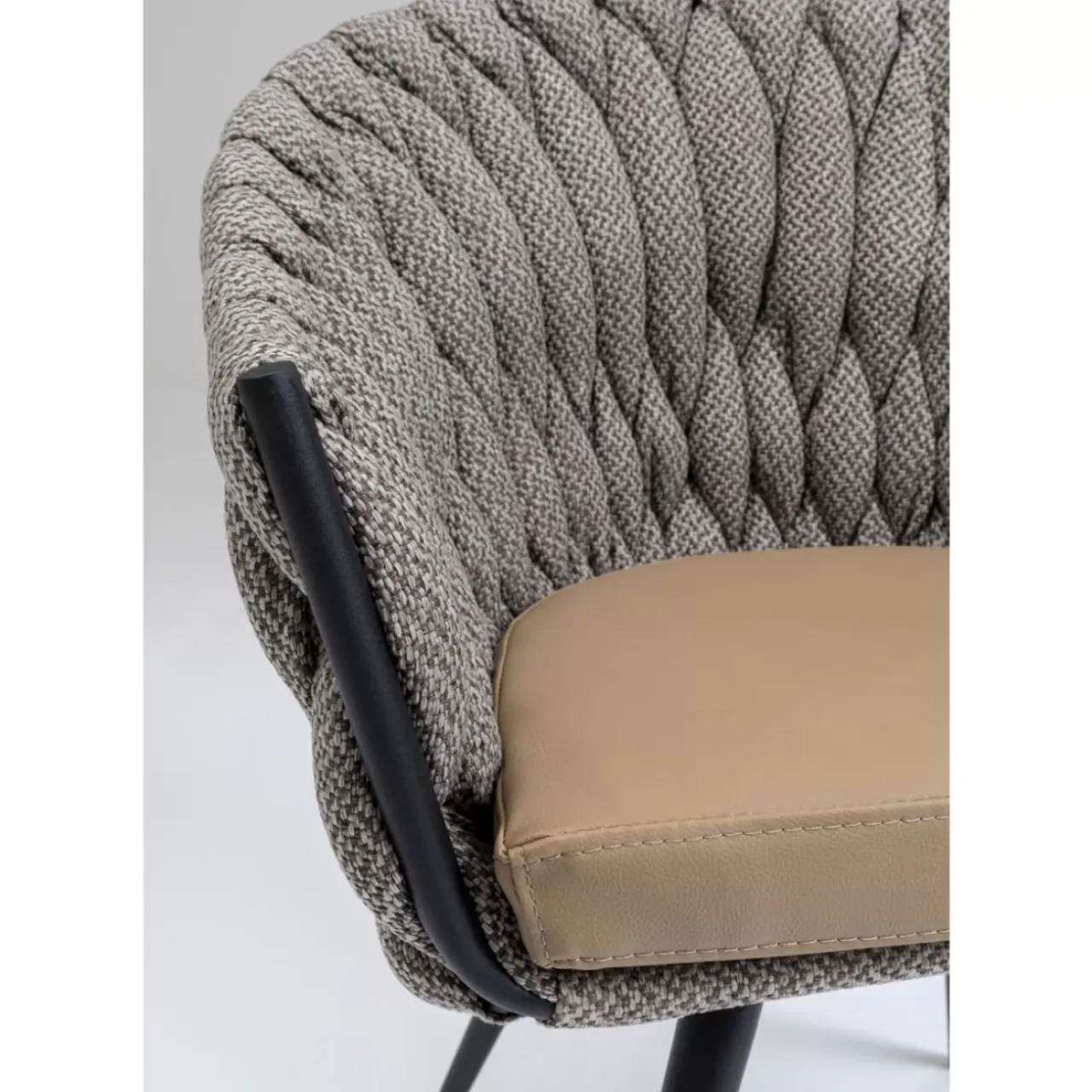 Stühle|KARE Design Armlehnstuhl Knot Tweed