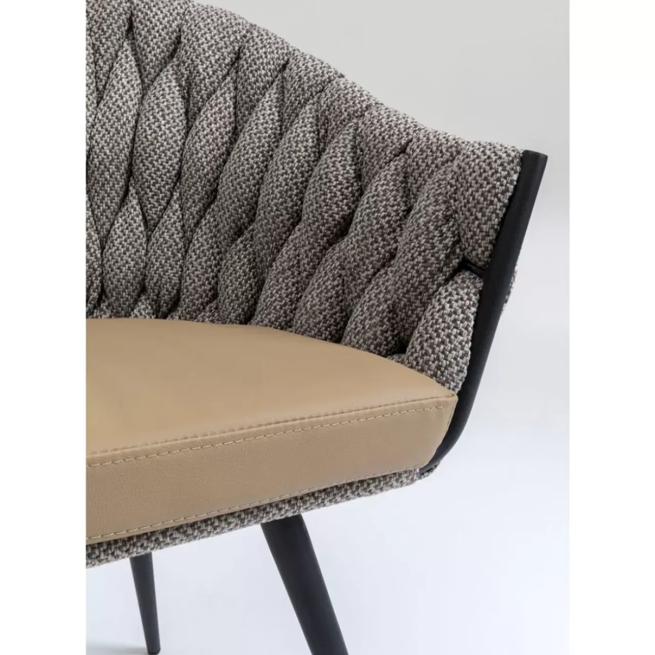 Stühle|KARE Design Armlehnstuhl Knot Tweed