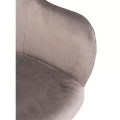 Stühle|KARE Design Armlehnstuhl Lady Velvet Grau