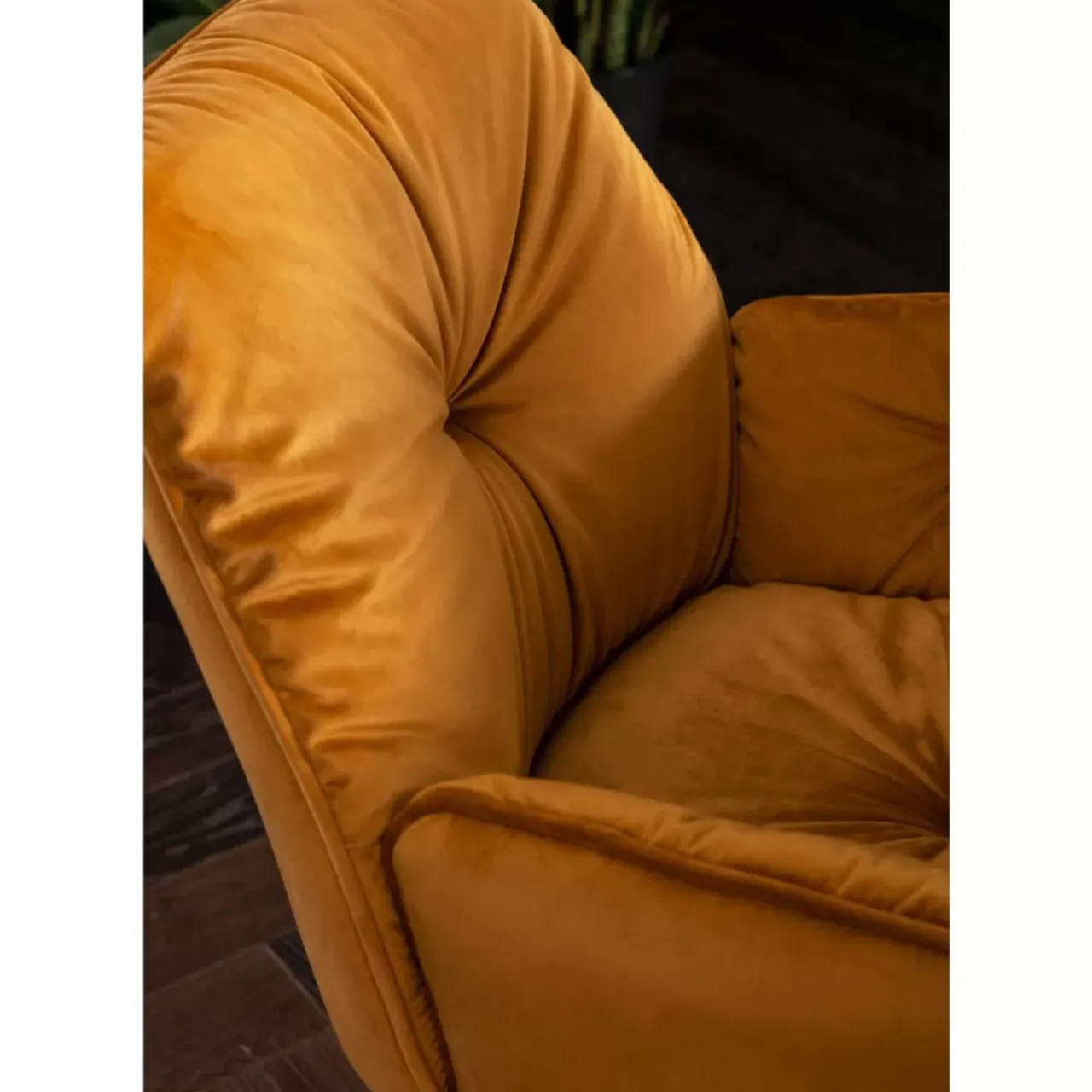 Stühle|KARE Design Armlehnstuhl Mila Gelb