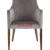 Stühle|KARE Design Armlehnstuhl Mode Velvet Grau