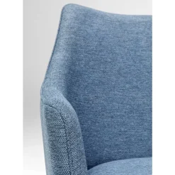 Stühle|KARE Design Armlehnstuhl Modino Blau