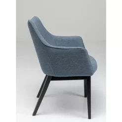 Stühle|KARE Design Armlehnstuhl Modino Blau