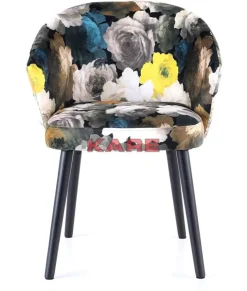 Stühle|KARE Design Armlehnstuhl Peony Flower Gelb