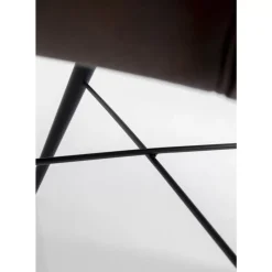 Stühle|KARE Design Armlehnstuhl Rumba Leder Braun