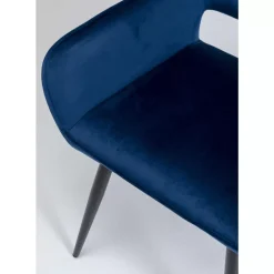 Stühle|KARE Design Armlehnstuhl San Francisco Blau