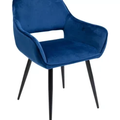 Stühle|KARE Design Armlehnstuhl San Francisco Blau