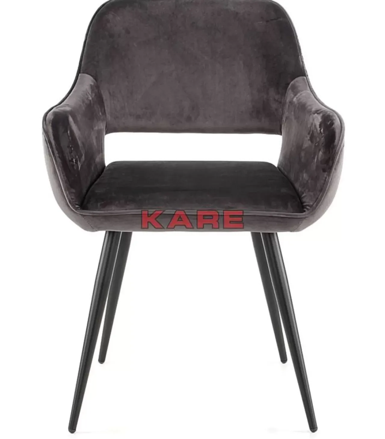 Stühle|KARE Design Armlehnstuhl San Francisco Grau