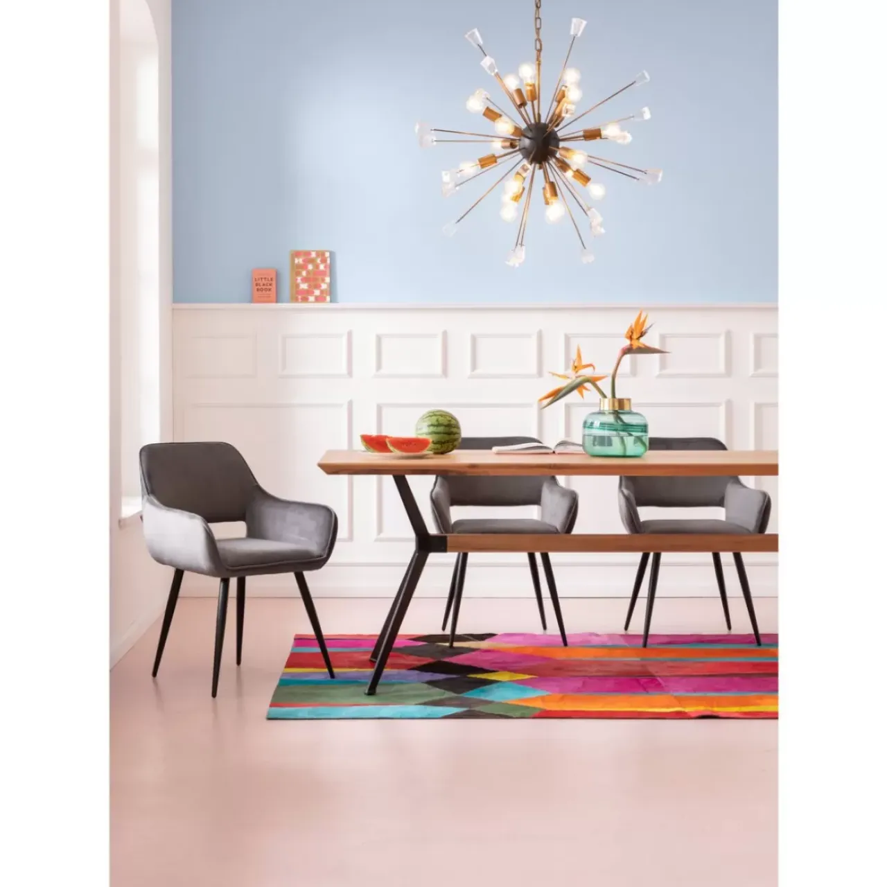 Stühle|KARE Design Armlehnstuhl San Francisco Grau