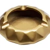Ascher|KARE Design Aschenbecher Avantgard Gold O15Cm