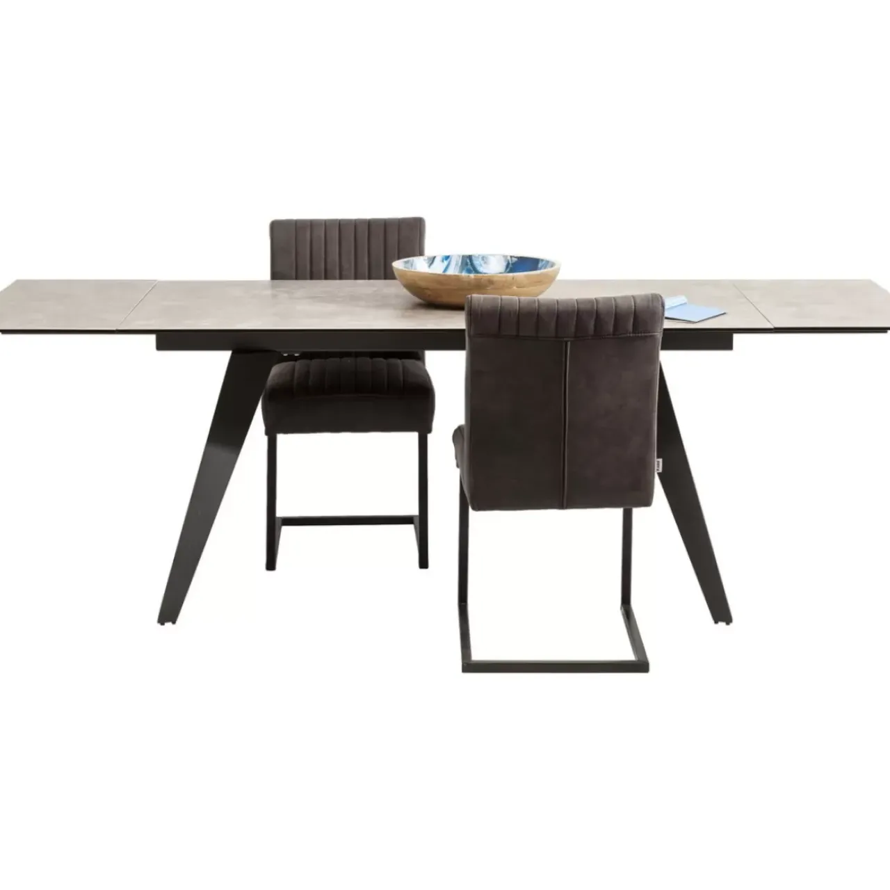 Tische|KARE Design Ausziehtisch Amsterdam Dunkel 160(40+40)X90Cm