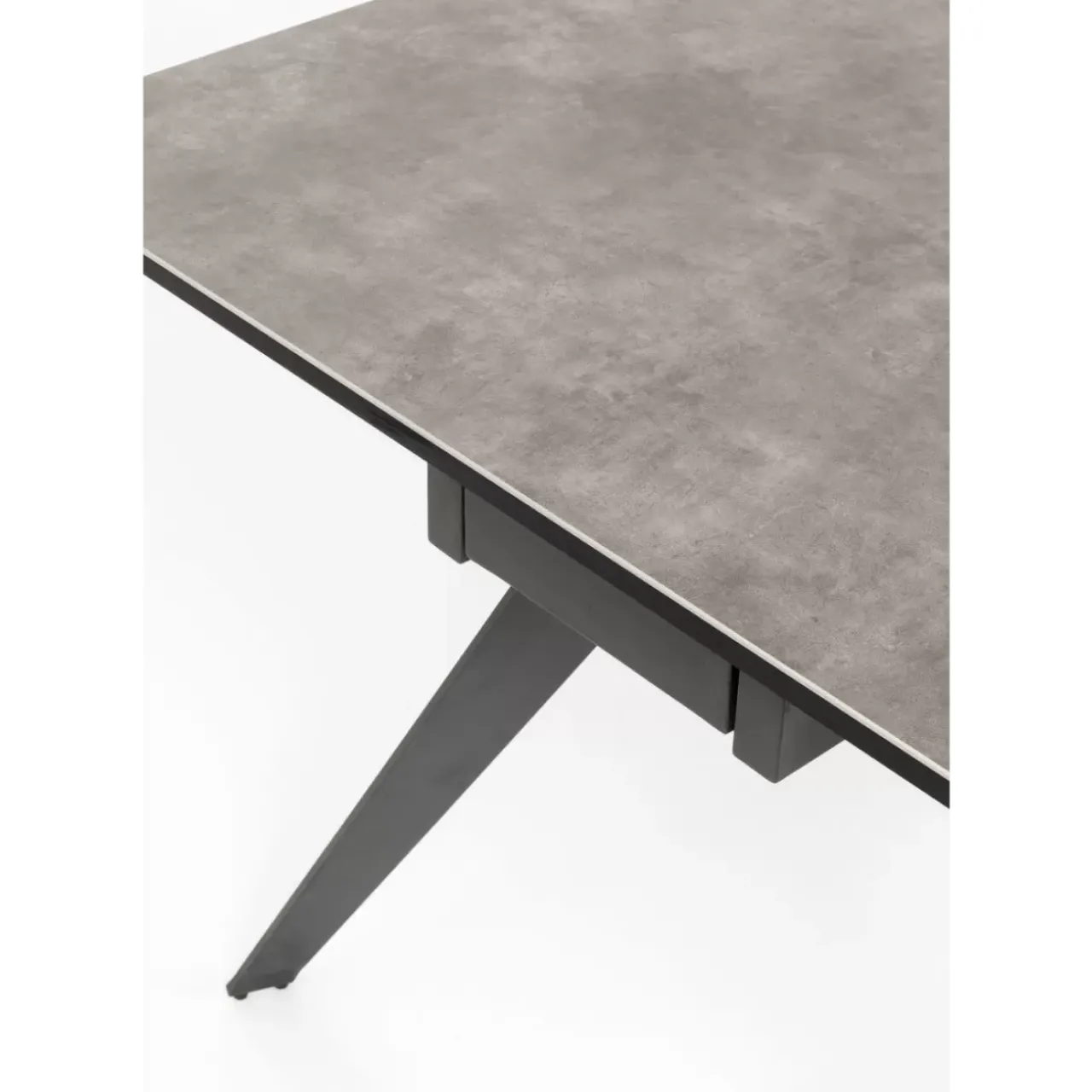Tische|KARE Design Ausziehtisch Amsterdam Dunkel 200(45+45)X100Cm