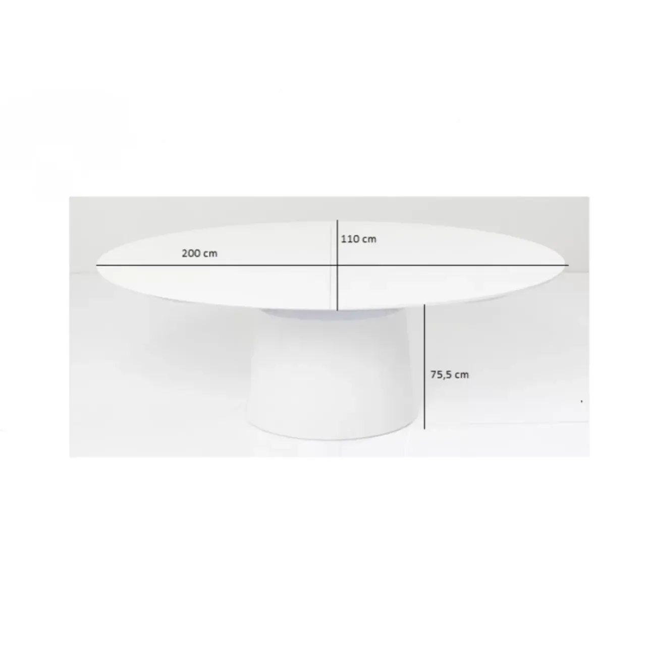 Tische|KARE Design Ausziehtisch Benvenuto Weiss 200(50)X110Cm