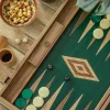 Sonstiges & Zubehör Accessoires|KARE Design Backgammon-Walnut With Green Oak