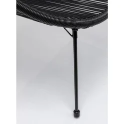 Outdoormöbel|KARE Design Bank Acapulco Schwarz