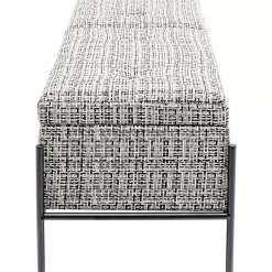 Sitzbänke|KARE Design Bank Buttons Storage B&W Gros