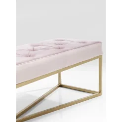 Sitzbänke|KARE Design Bank Crossover Rose Messing 150X40Cm
