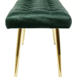 Sitzbänke|KARE Design Bank Dallas Velvet Grun 110Cm