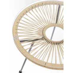 Outdoormöbel|KARE Design Beistelltisch Acapulco Natur