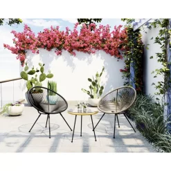Outdoormöbel|KARE Design Beistelltisch Acapulco Natur