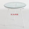Outdoormöbel|KARE Design Beistelltisch Acapulco Weiss