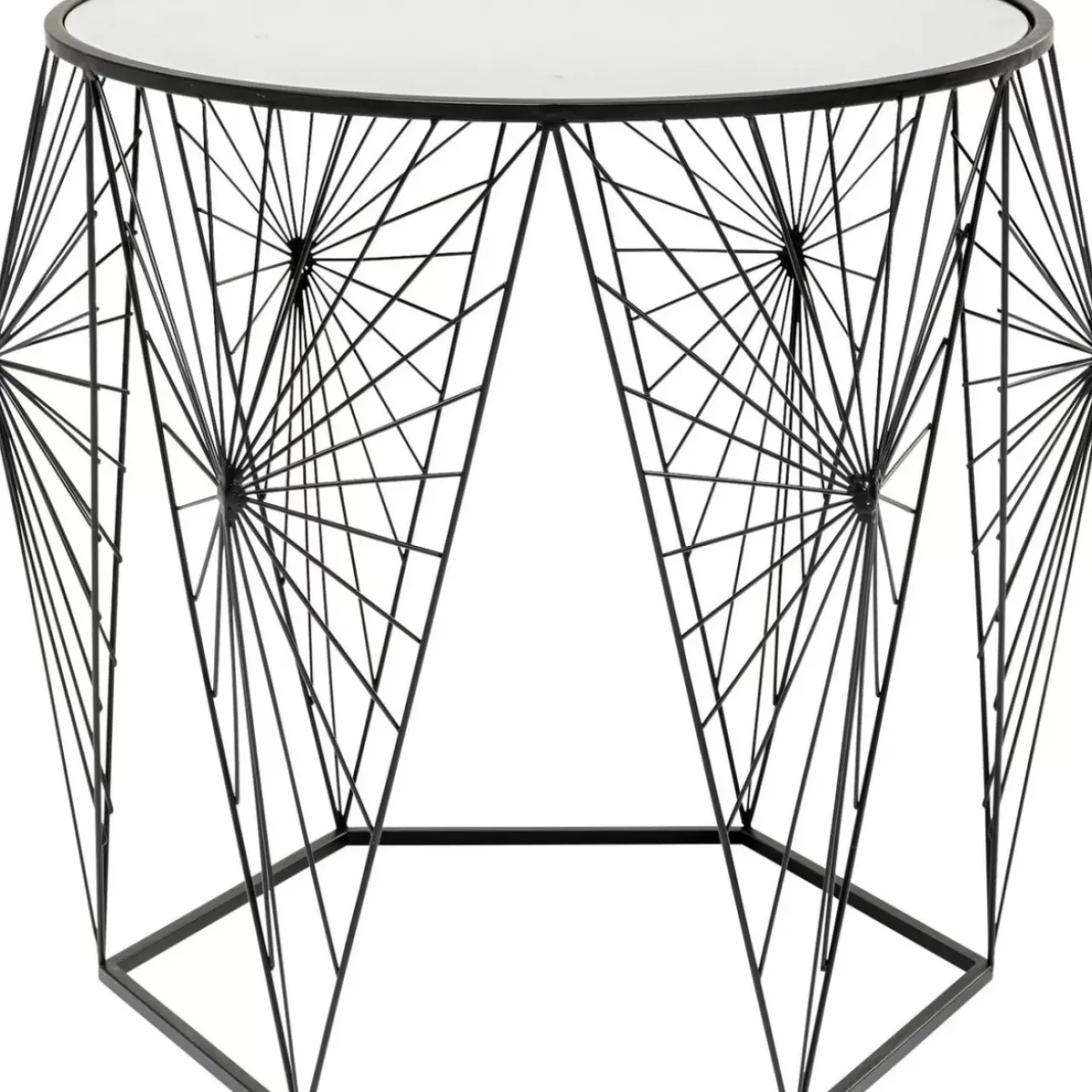 Tische|KARE Design Beistelltisch Cobweb Schwarz (2/Set)