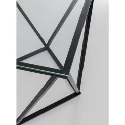 Tische|KARE Design Beistelltisch Cristallo Schwarz 50X50Cm