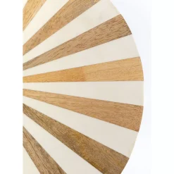 Tische|KARE Design Beistelltisch Domero Cirque Gold Weis O40Cm