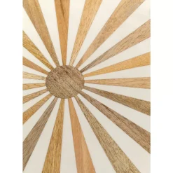 Tische|KARE Design Beistelltisch Domero Cirque Gold Weis O40Cm