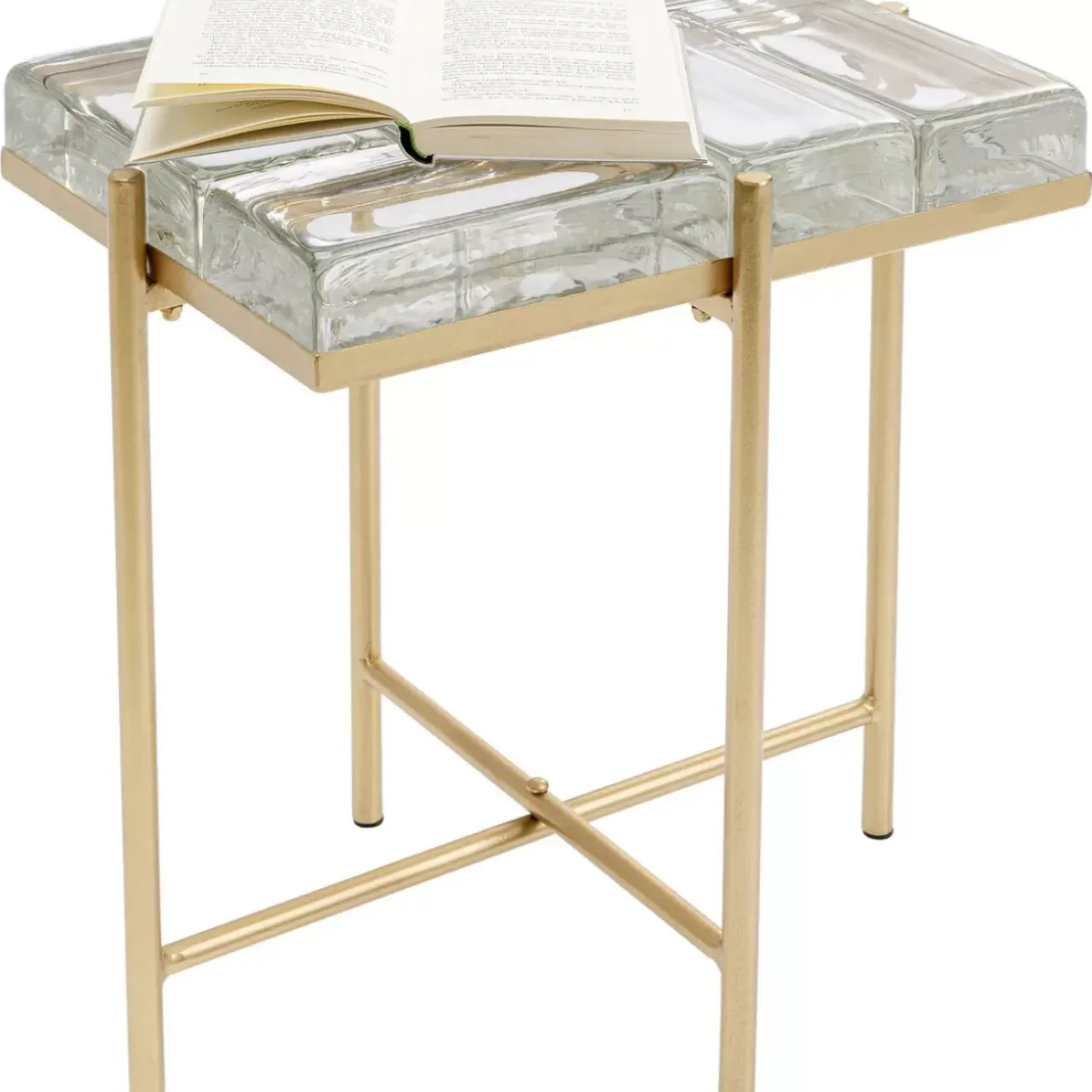 Tische|KARE Design Beistelltisch Iceline Gold 43X33Cm