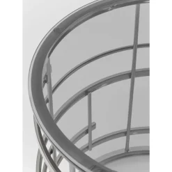 Tische|KARE Design Beistelltisch Jupiter Silber O55Cm