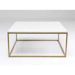 Tische|KARE Design Beistelltisch Key West Gold 40X40Cm