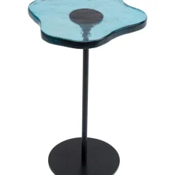 Tische|KARE Design Beistelltisch Lava Blau O30Cm