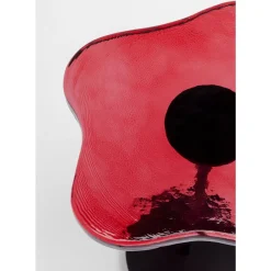 Tische|KARE Design Beistelltisch Lava Rot O30Cm