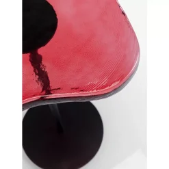 Tische|KARE Design Beistelltisch Lava Rot O30Cm
