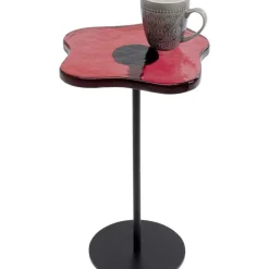 Tische|KARE Design Beistelltisch Lava Rot O30Cm
