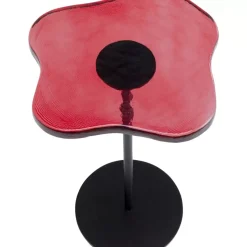 Tische|KARE Design Beistelltisch Lava Rot O30Cm