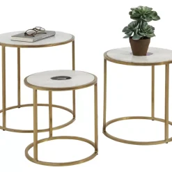 Tische|KARE Design Beistelltisch Limbo (3/Set) O45Cm