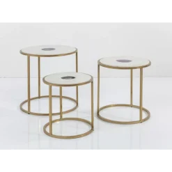 Tische|KARE Design Beistelltisch Limbo (3/Set) O45Cm