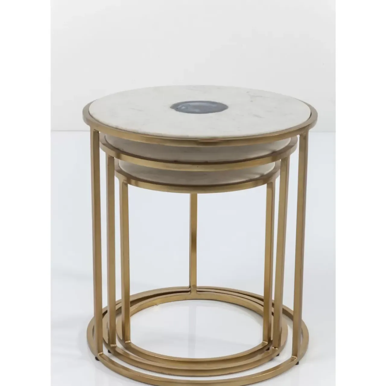 Tische|KARE Design Beistelltisch Limbo (3/Set) O45Cm