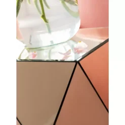 Tische|KARE Design Beistelltisch Luxury Triangle Champagne