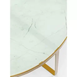 Tische|KARE Design Beistelltisch Marble Gold O55