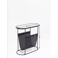 Tische|KARE Design Beistelltisch Mesh Journal 53,5X25Cm