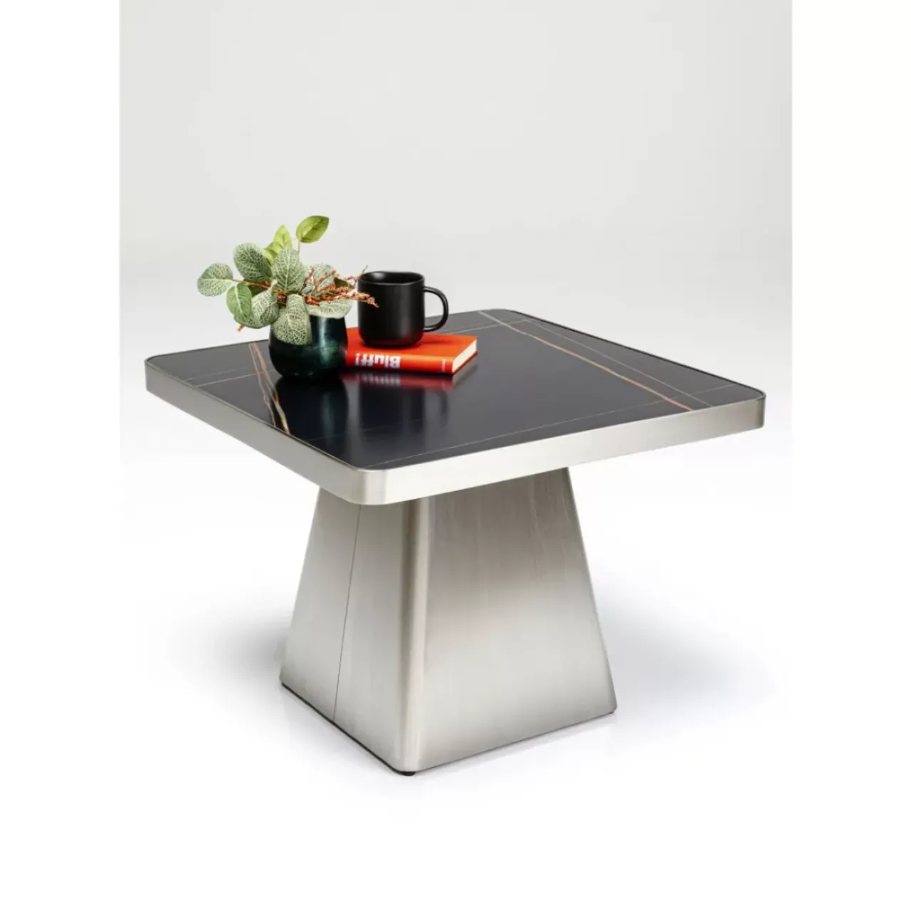 Tische|KARE Design Beistelltisch Miler Silber 60X60Cm
