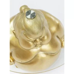 Tische|KARE Design Beistelltisch Monk Gold O54Cm