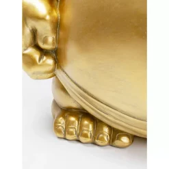Tische|KARE Design Beistelltisch Monk Gold O54Cm