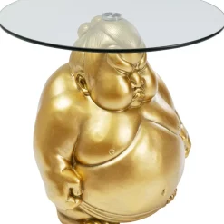 Tische|KARE Design Beistelltisch Monk Gold O54Cm
