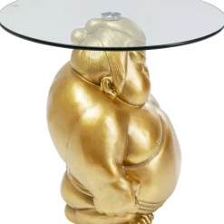 Tische|KARE Design Beistelltisch Monk Gold O54Cm