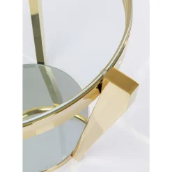 Tische|KARE Design Beistelltisch Monocolo Gold O50Cm