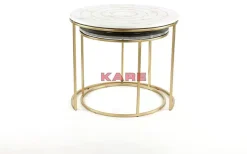 Tische|KARE Design Beistelltisch Mystic Round Klein (2/Set) O61Cm